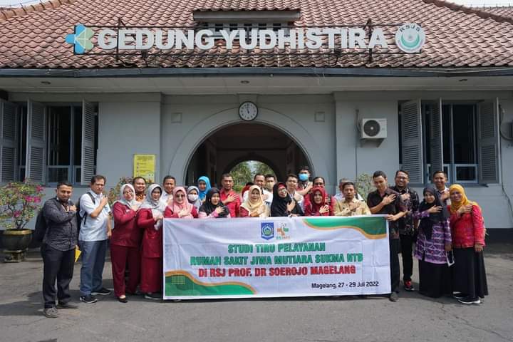 BERKOMITMEN TERUS TINGKATKAN PELAYANAN, TIM RSJ MUTIARA SUKMA LAKUKAN STUDI TIRU KE SOEROJO HOSPITAL